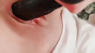 看着就很有欲望的人妻，酒店换上黑丝再做爱